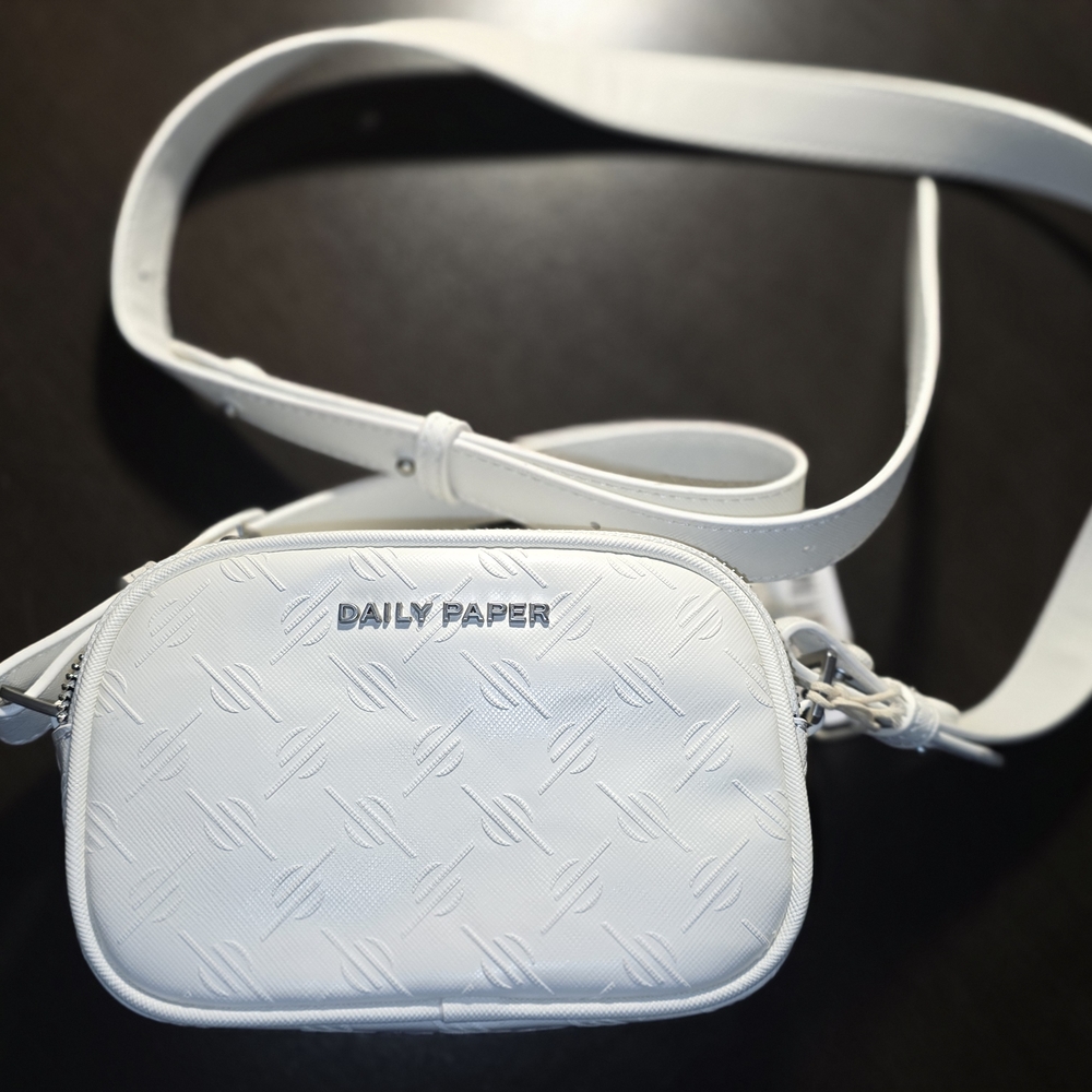 Daily Paper White Crossbody Bag